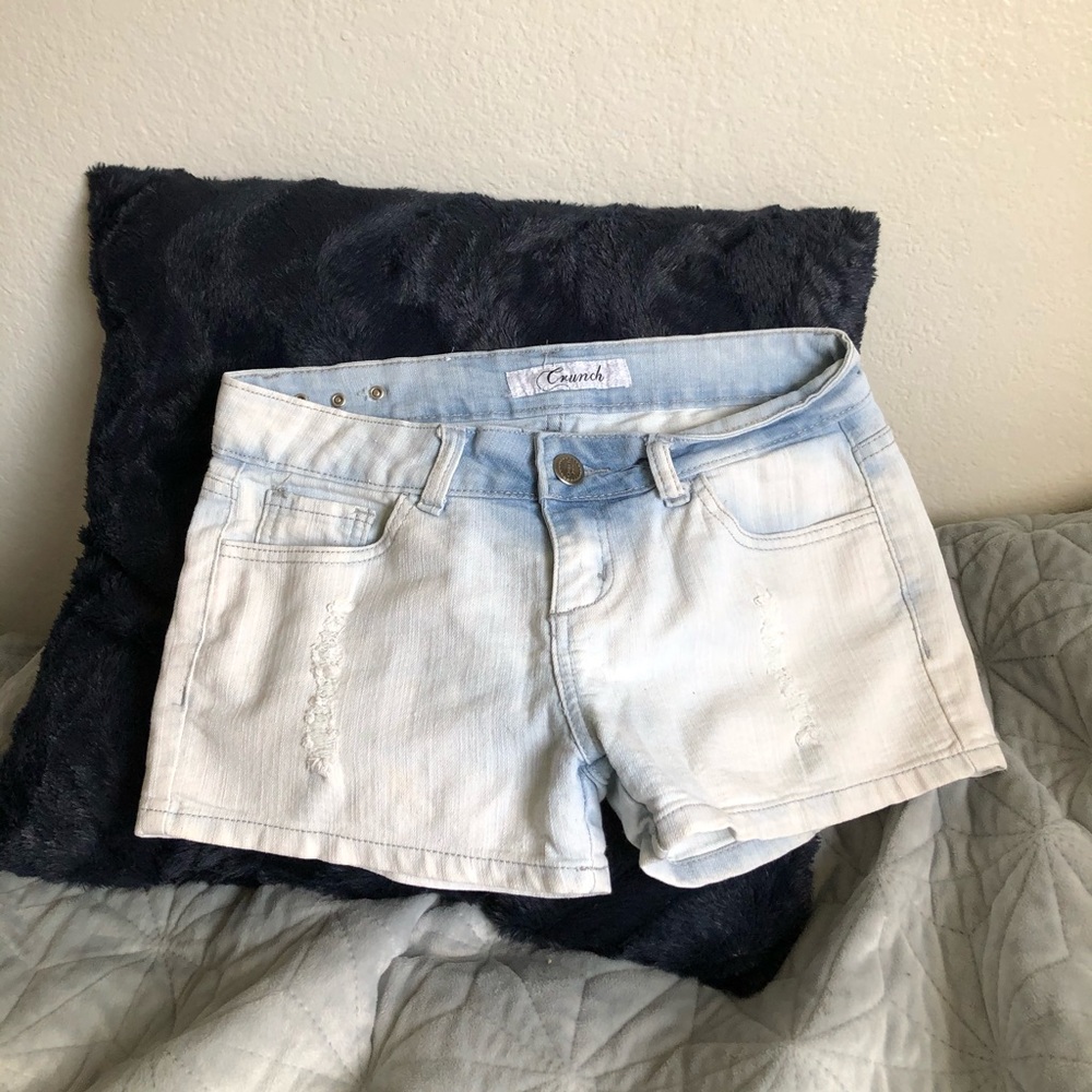 Light Washed Shorts
